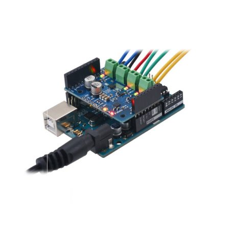 Motoron M3S550 Triple Motor Controller Shield for Arduino (Connectors Soldered)