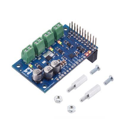 Motoron M3H550 Triple Motor Controller for Raspberry Pi (Connectors Soldered)