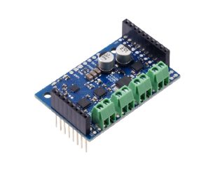 Motoron M3S256 Triple Motor Controller Shield for Arduino (Connectors Soldered)