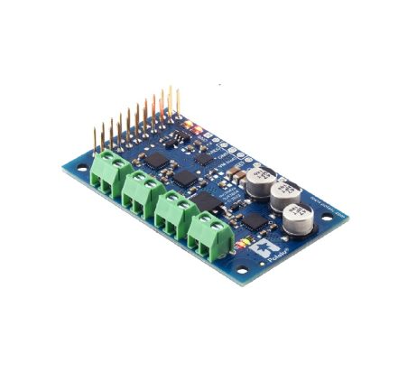 Motoron M3H256 Triple Motor Controller for Raspberry Pi (Connectors Soldered)