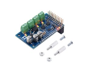 Motoron M3H256 Triple Motor Controller for Raspberry Pi (Connectors Soldered)