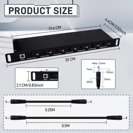 DeskPi DC PDU Lite 7