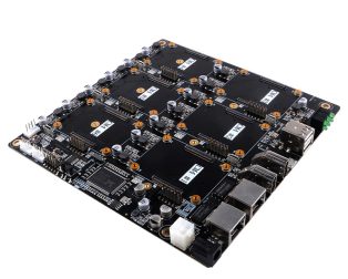 DeskPi Super6C Cluster Mini-ITX board for Raspberry Pi CM4