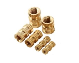 M5X12MM Brass Insert- 25 Pcs.