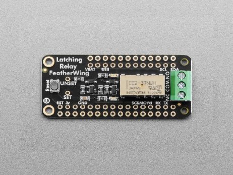 Adafruit Latching Mini Relay FeatherWing 