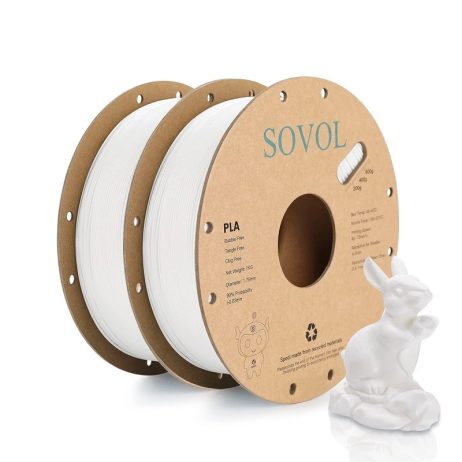 Sovol Matte 1.75mm PLA filaments White 2 kg